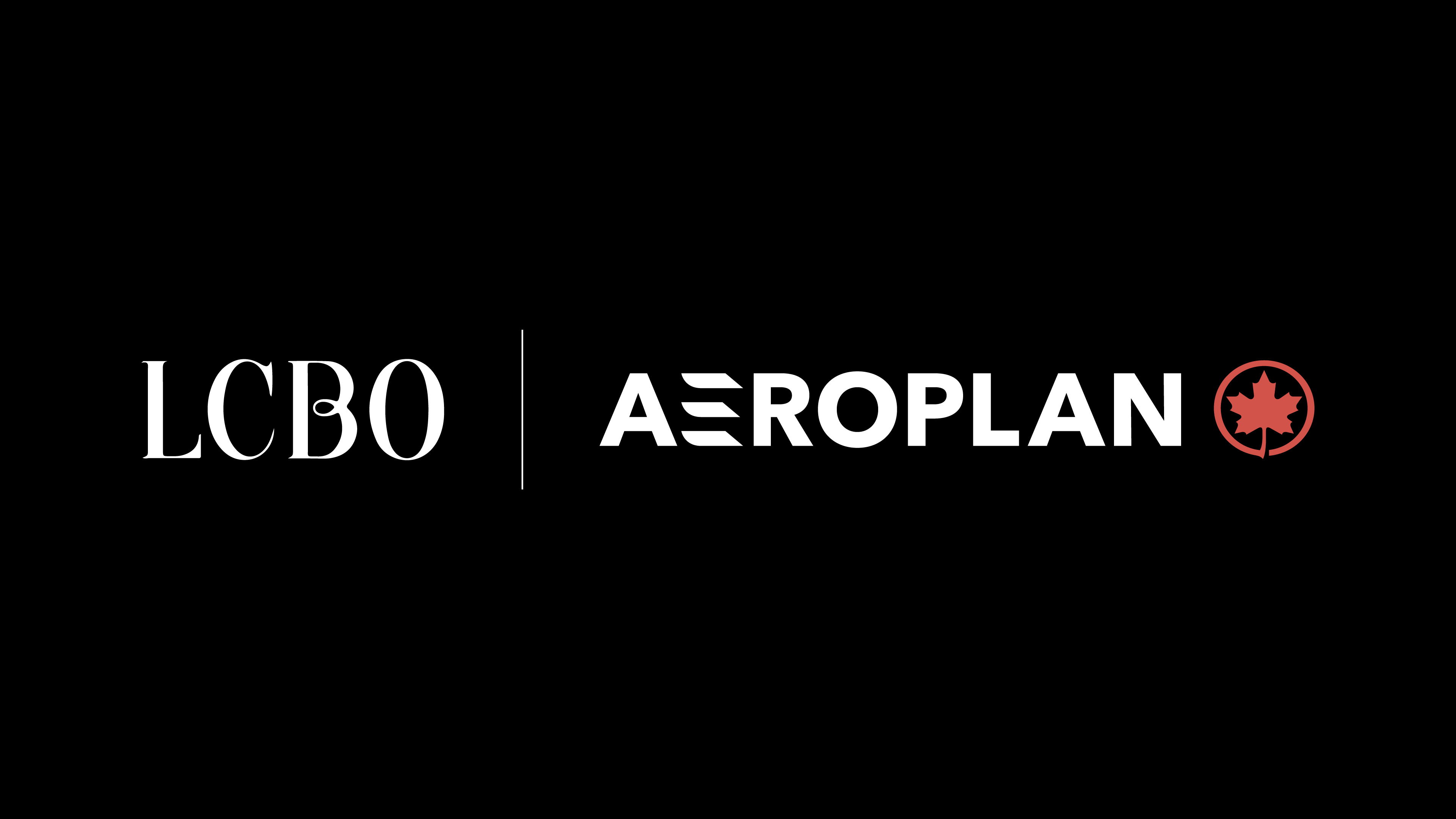 Aeroplan and LCBO logos